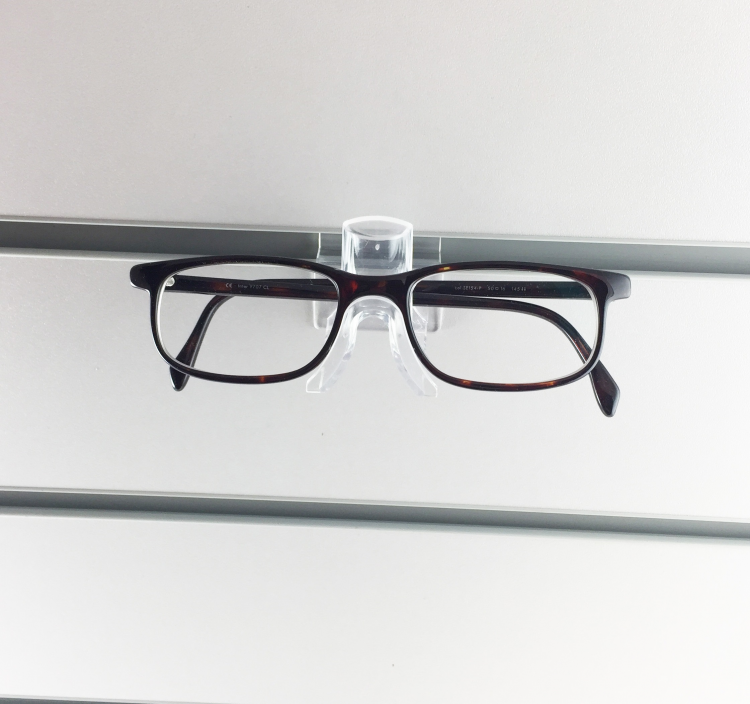 Einzeln Brillenhalter für Lamellenwand :: :: DPS Shopfitting GmbH :: 